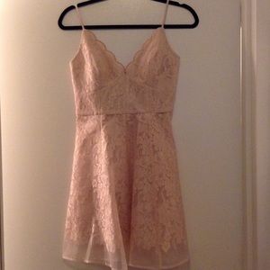 Keepsake Sundream Lace Mini Dress XS
